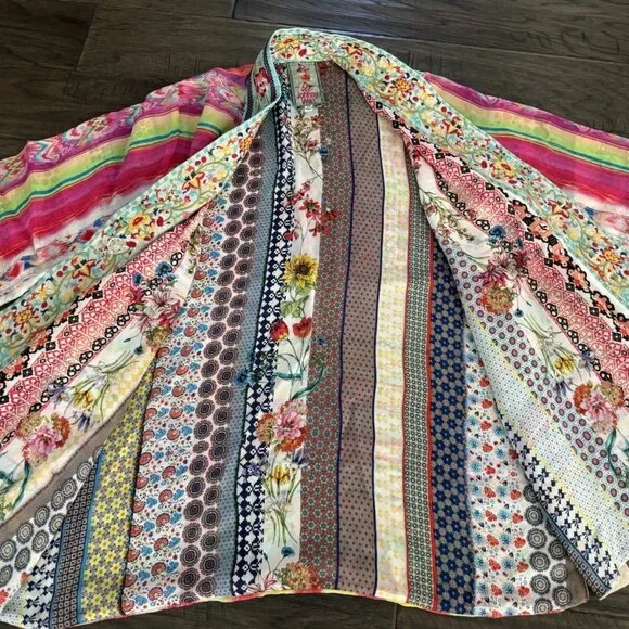 Johnny Was Maci Georgette Reversible Kimono NWOT - Picture 3 of 7